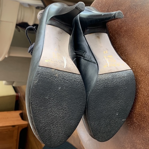 Carlo Ventini bootie Pointed toe zip and side cinch tie wizard wear funky - Picture 10 of 13